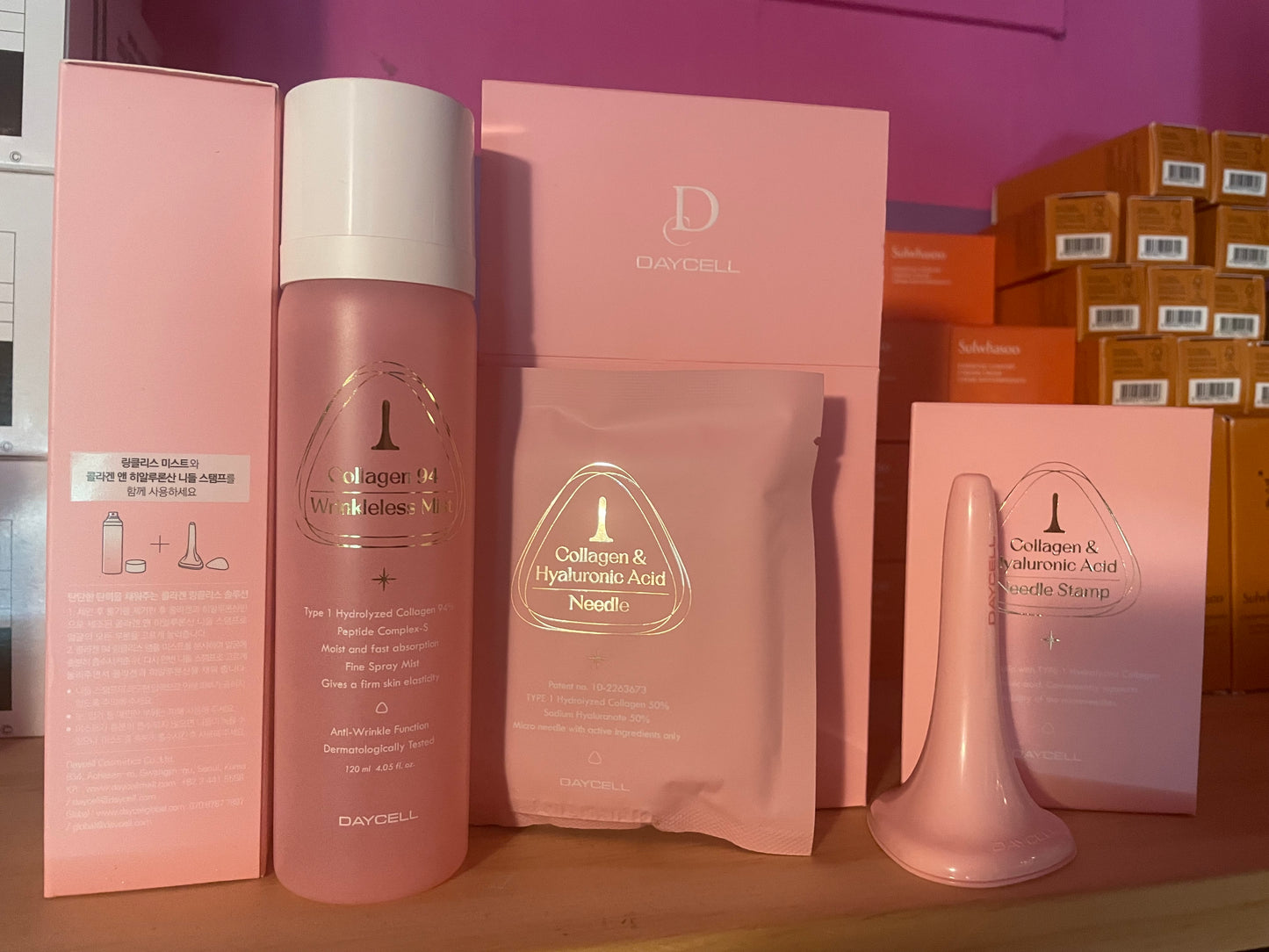 Collagen wrinkleless solution Daycell lan kim ( dong moc)