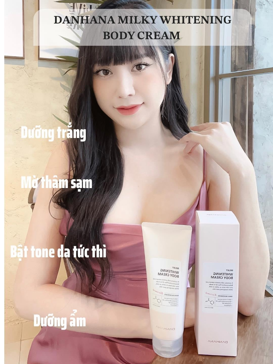 Kem body trang da Danhana
