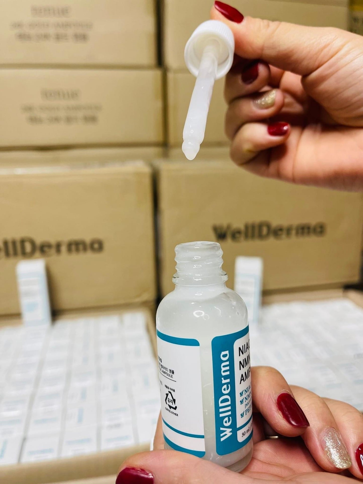 Ampoule Niacin NMN peptide wellderma G plus
