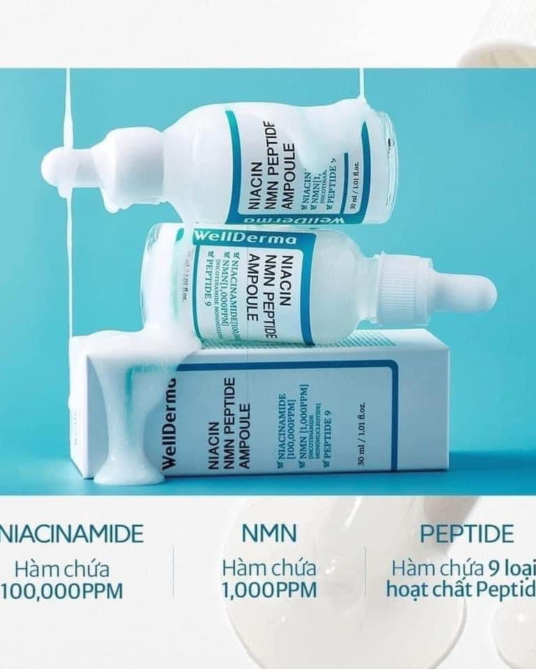 Ampoule Niacin NMN peptide wellderma G plus