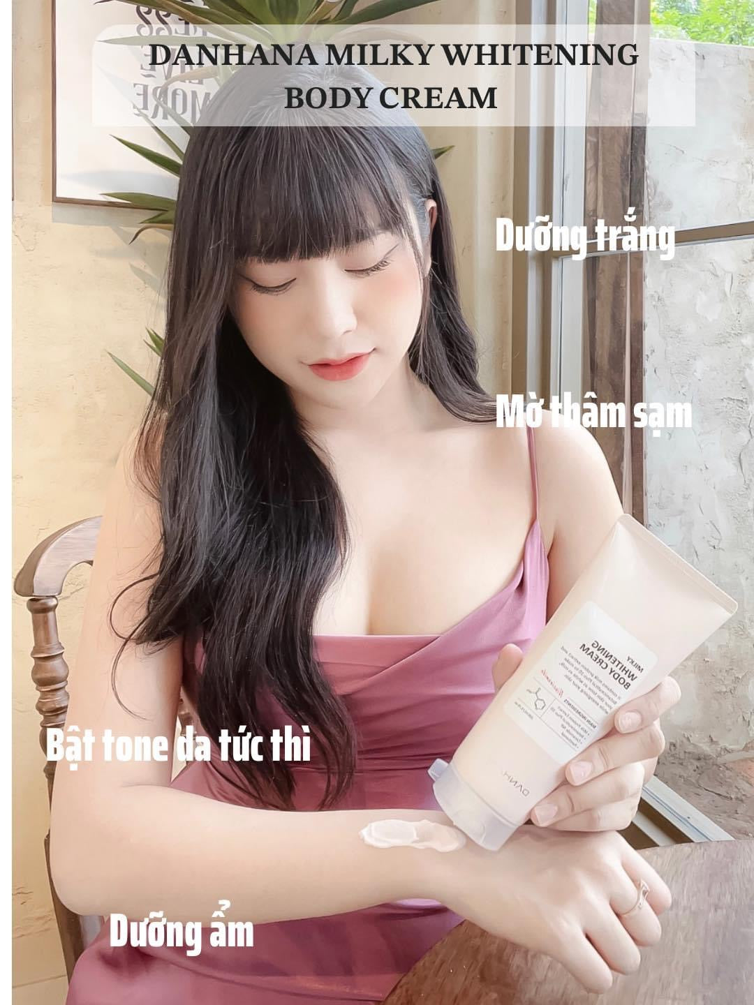 Kem body trang da Danhana