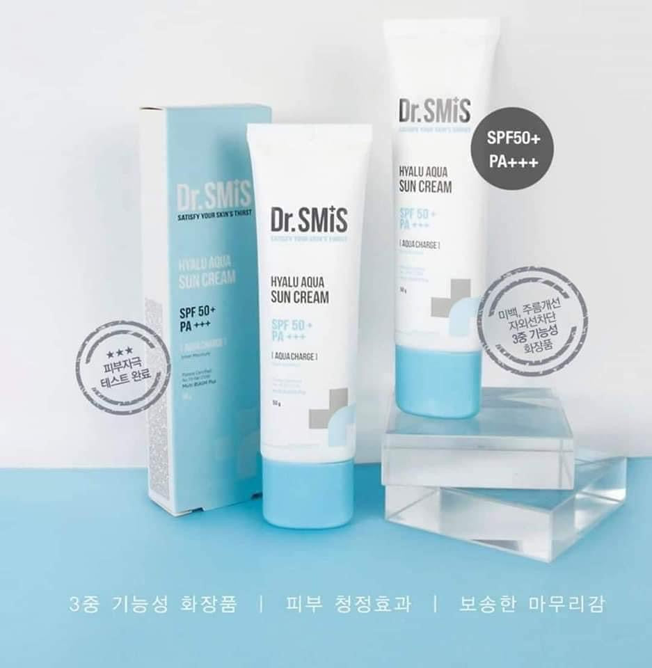 Kem chong nang Hyalu Aqua Dr.smis