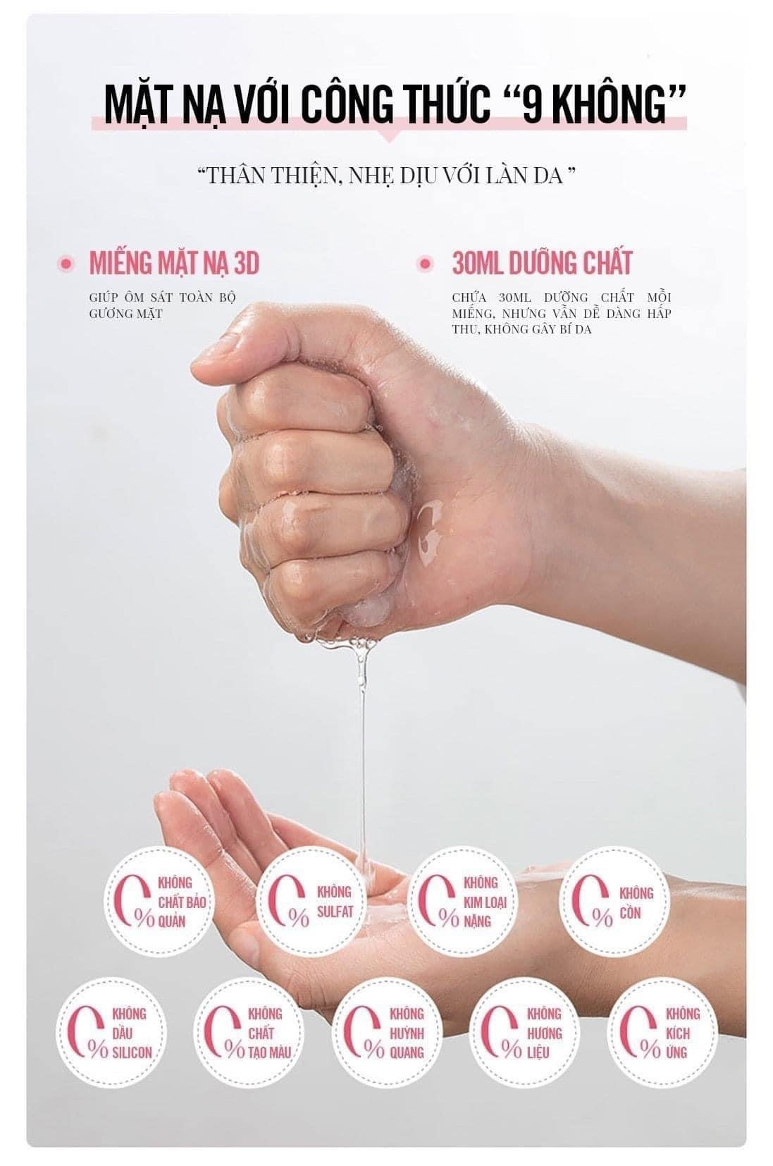 Mat na NMN collagen nhung huou (5 m) japan