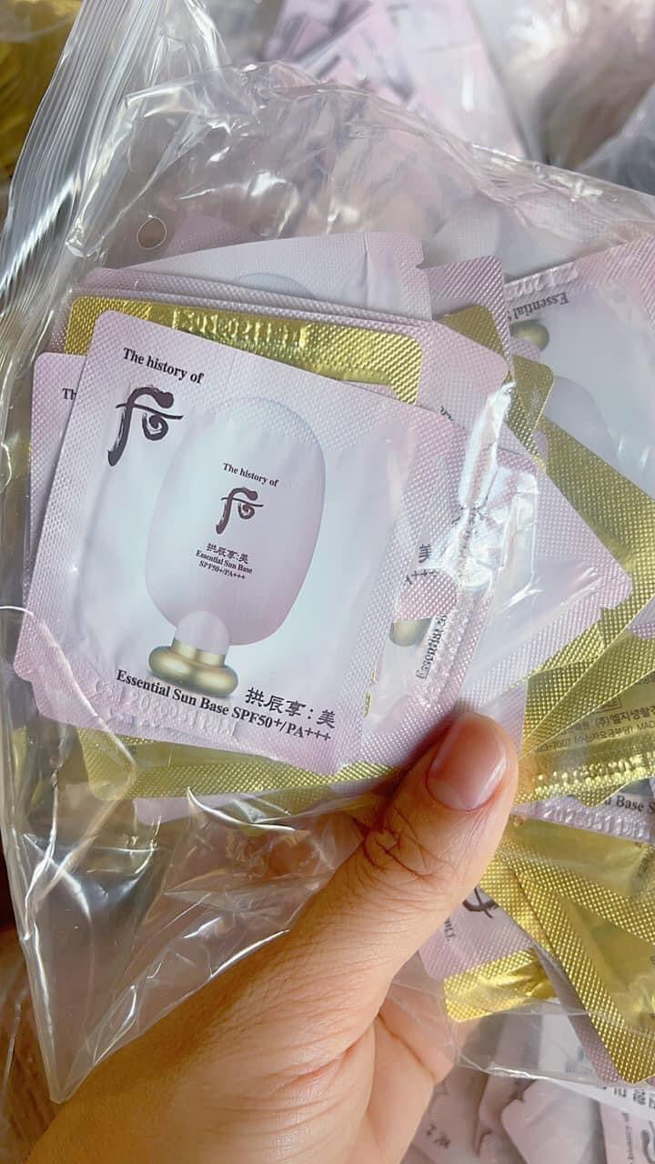 Whoo kem lót trang diem sample 120 gói