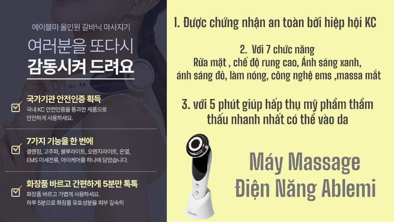 May massage điện năng Ablemi