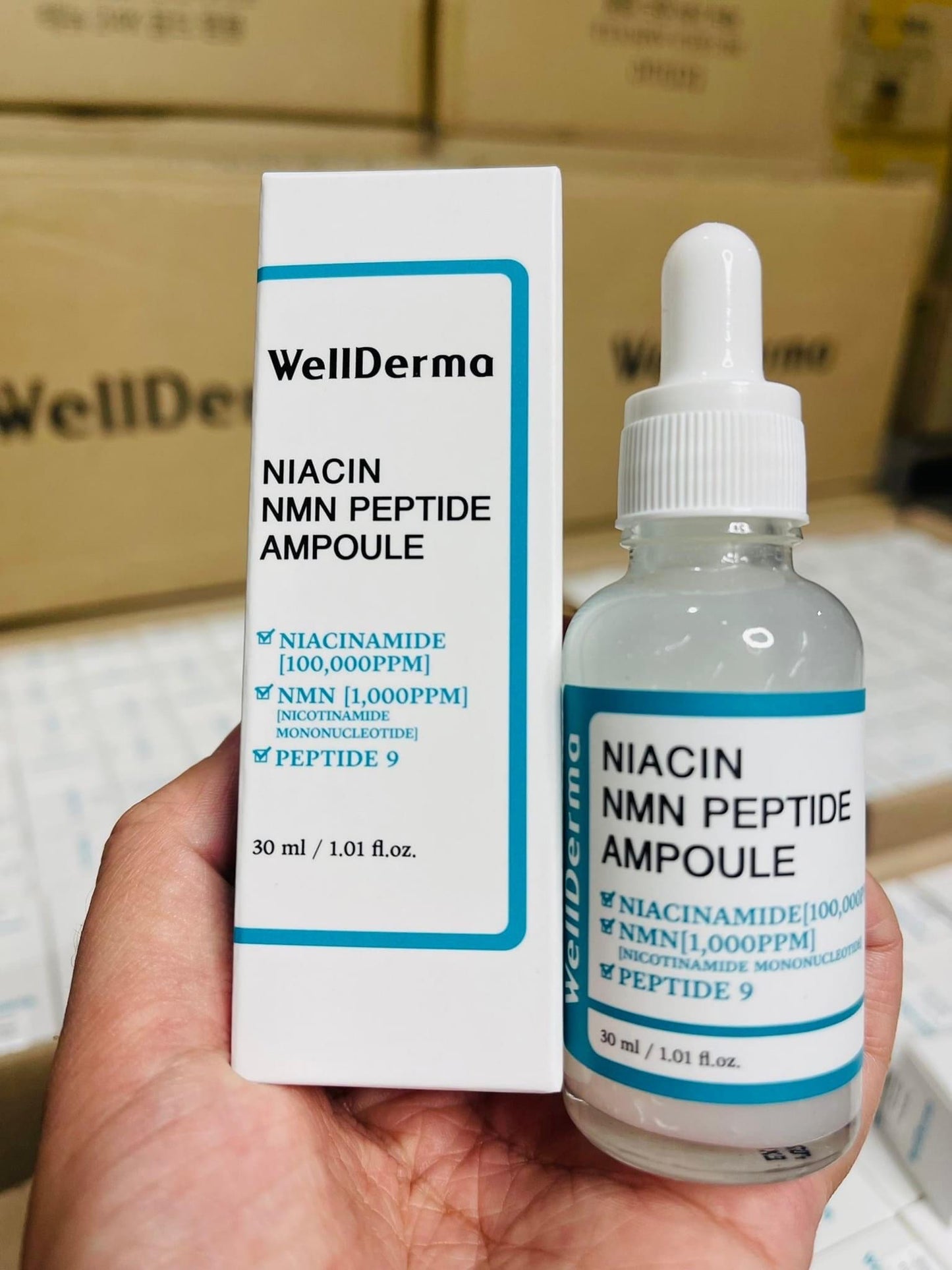 Ampoule Niacin NMN peptide wellderma G plus