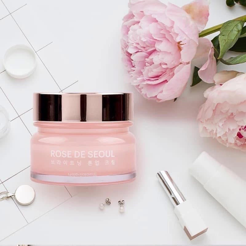 Kem nang tone Rose de seoul