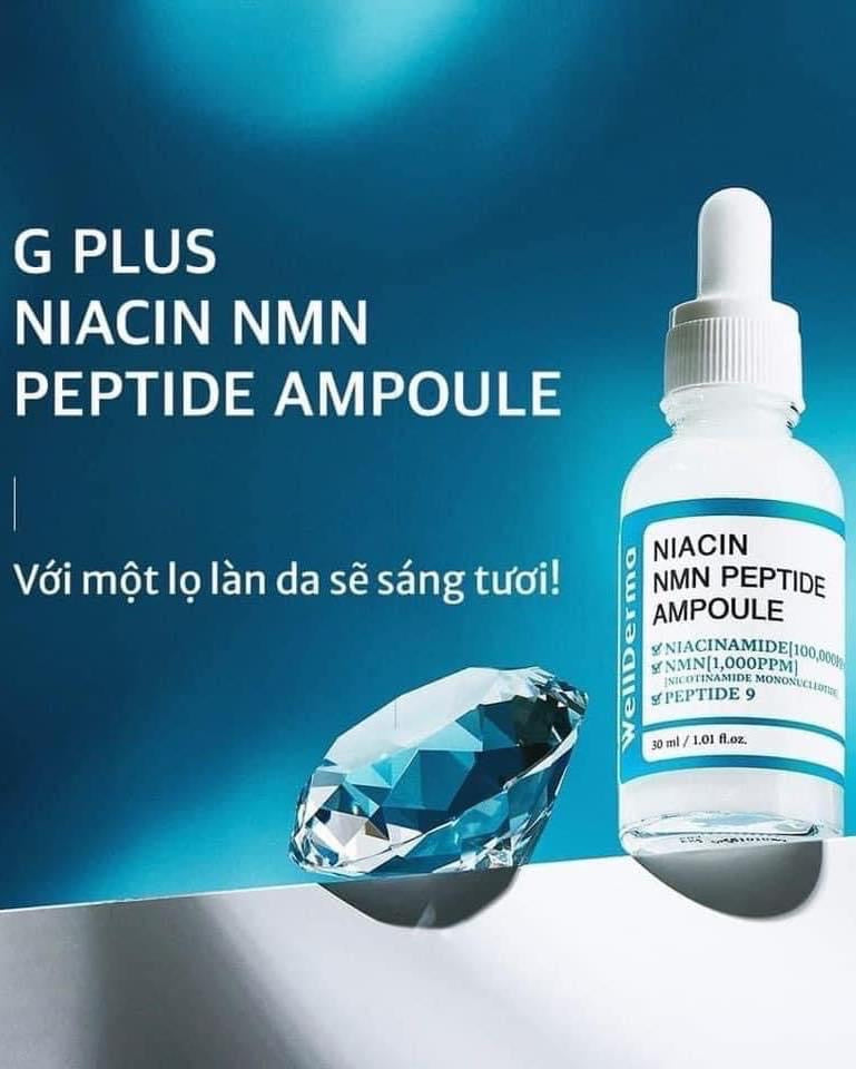 Ampoule Niacin NMN peptide wellderma G plus