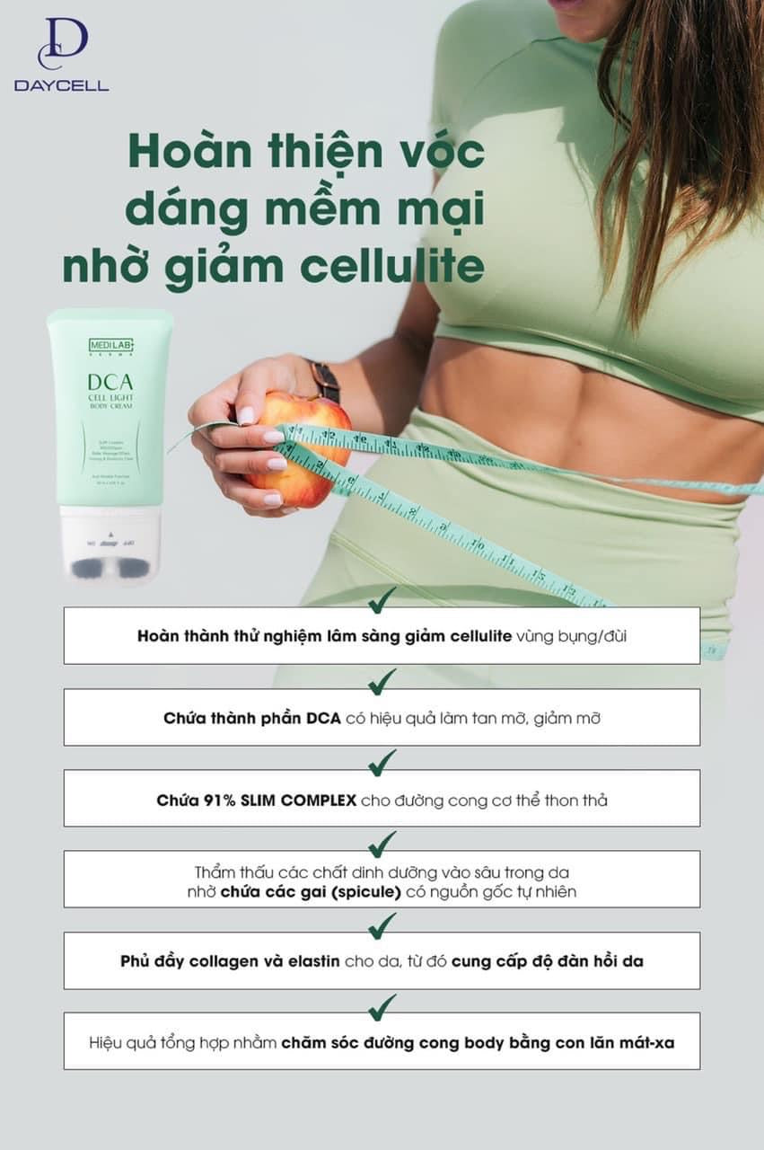 Kem tan mo Derma DCA celite