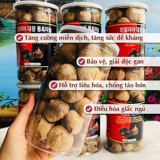 Toi den Black garlic ( nguyen lieu China, san xuat tai Korea)