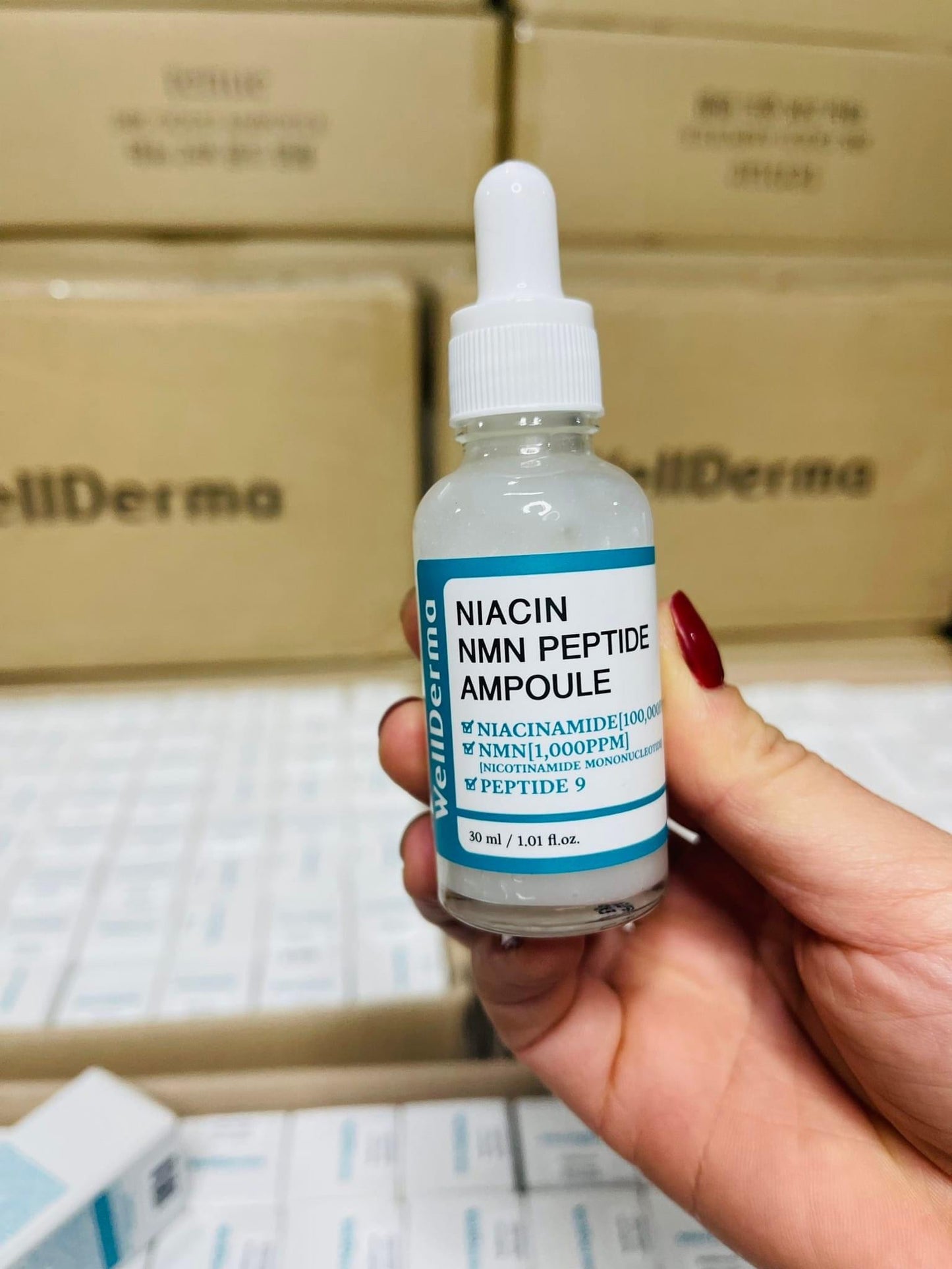 Ampoule Niacin NMN peptide wellderma G plus