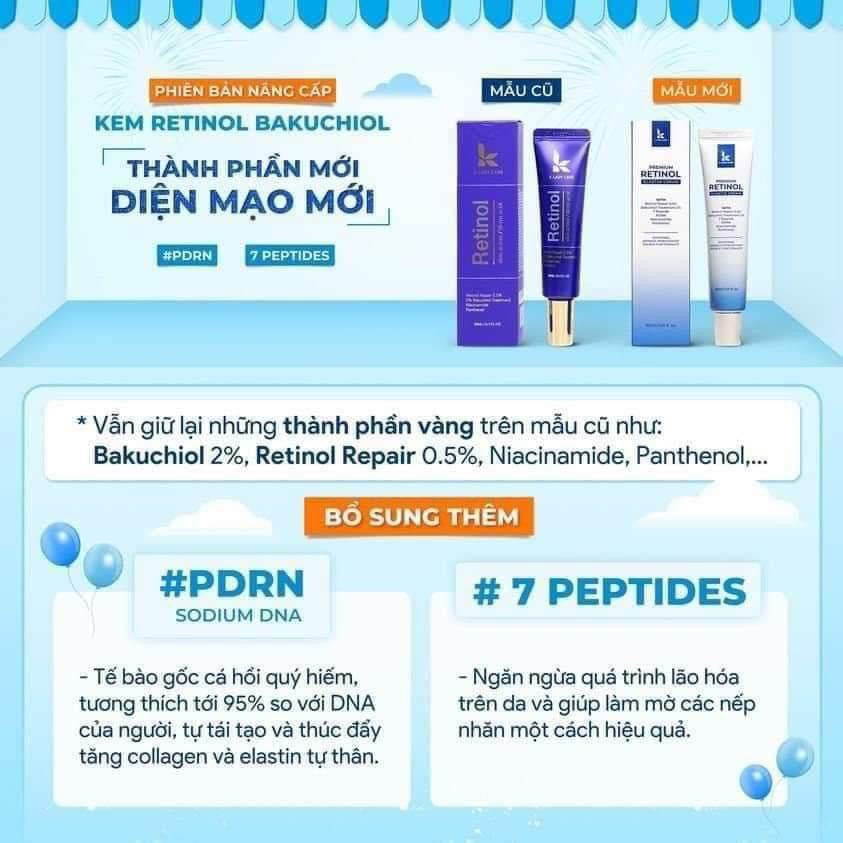 Kem Retinol K lady care treatment ( mẫu mới)