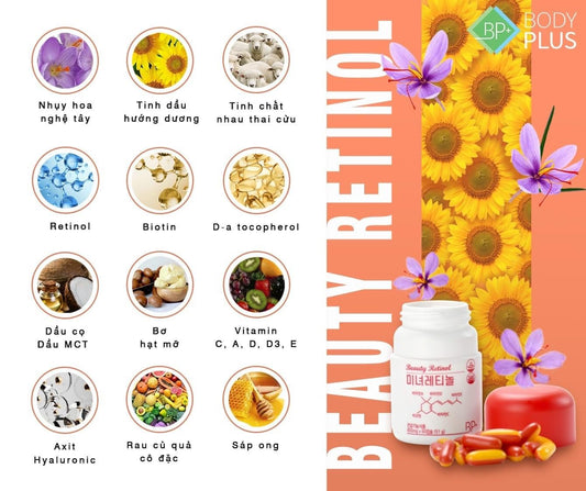 Beauty Retinol body plus sanga nhụy hoa nghe tay nhau thai cuu