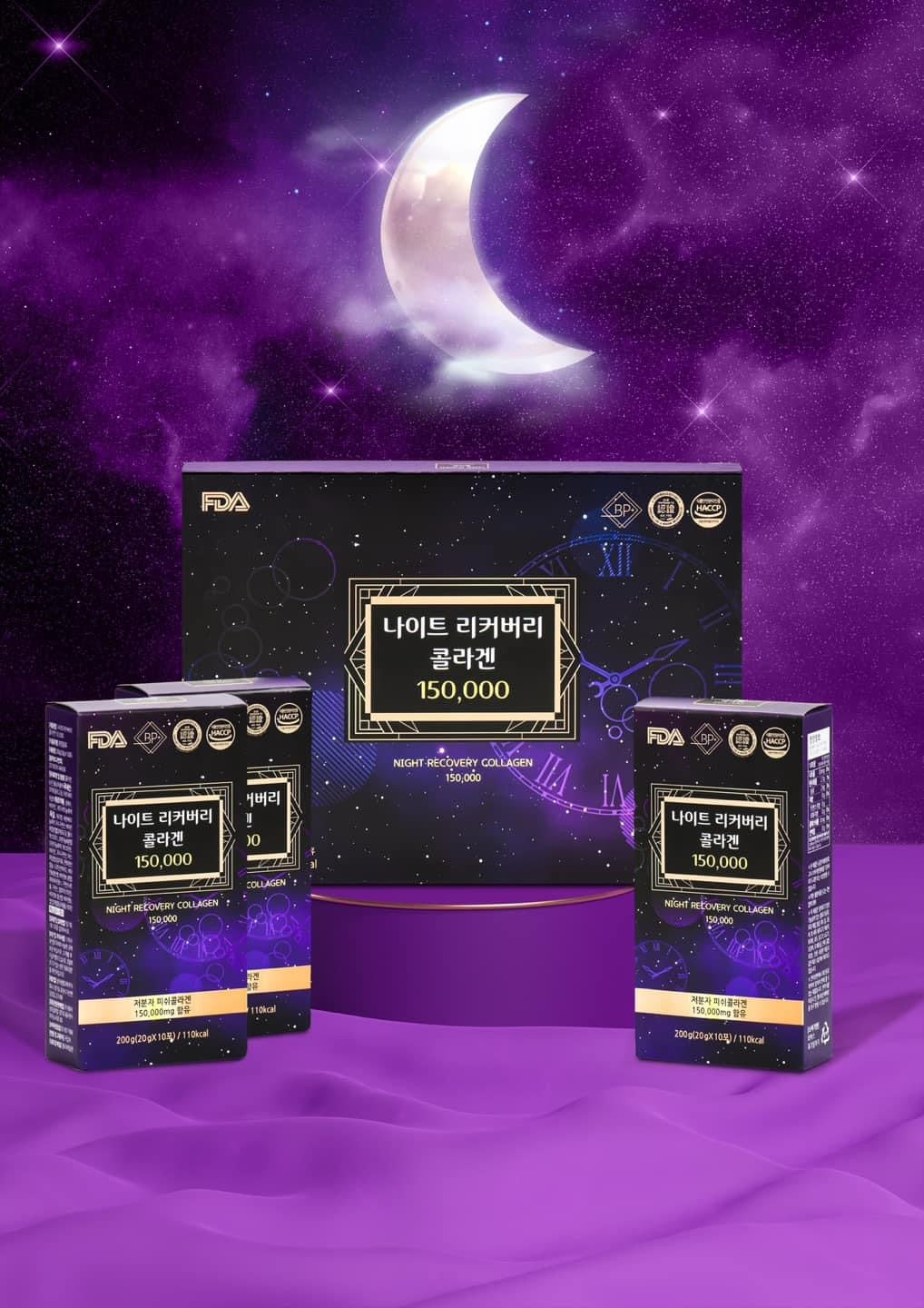 Nuoc collagen night recovery body plus sanga