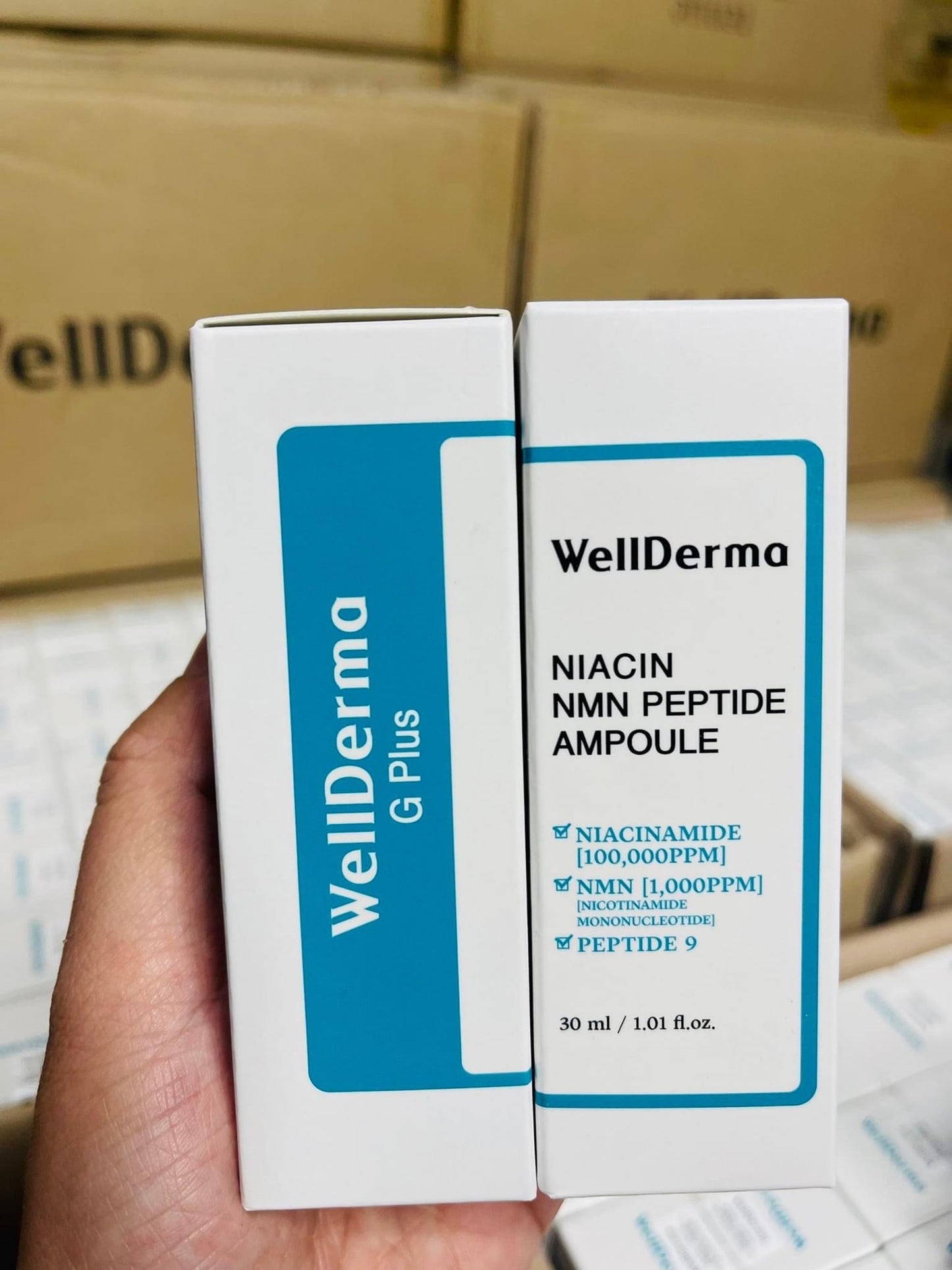 Ampoule Niacin NMN peptide wellderma G plus