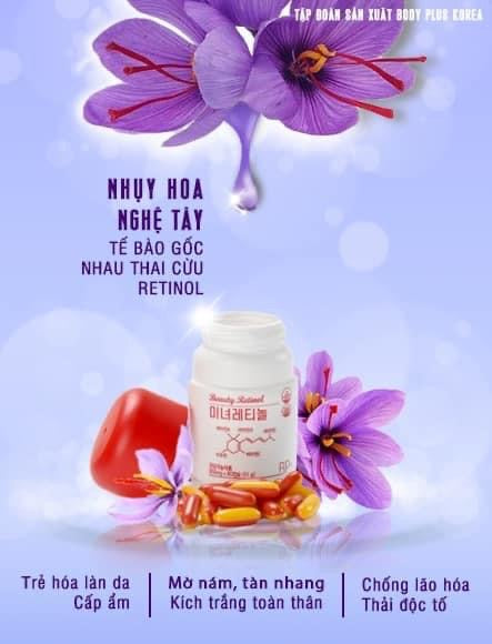 Beauty Retinol body plus sanga nhụy hoa nghe tay nhau thai cuu