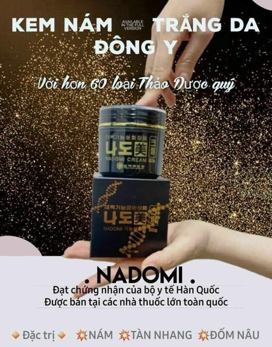 Kem trแป nรกm Nadomi