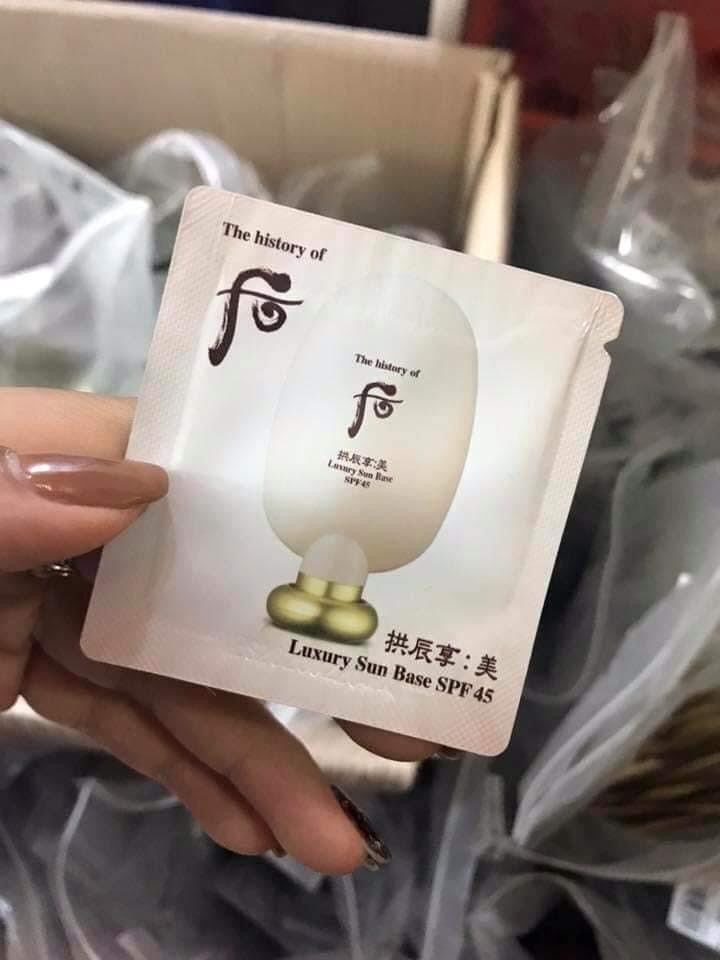 Whoo kem lót trang diem sample 120 gói