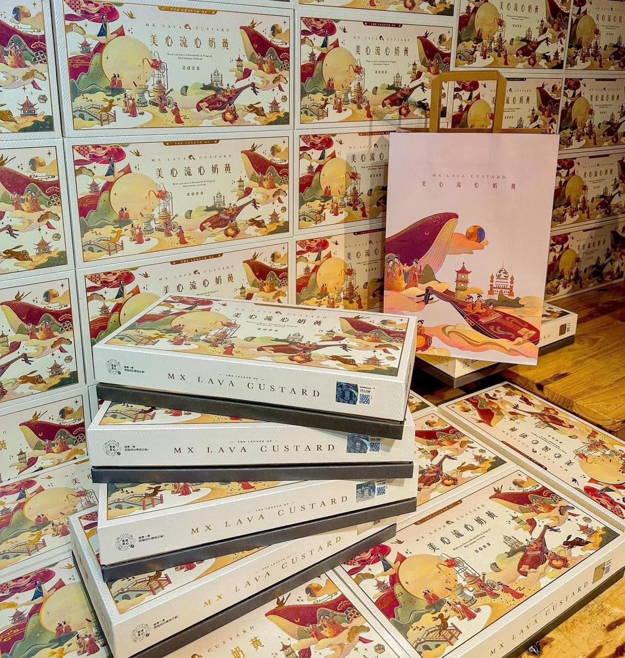 Banh trung chay Lava