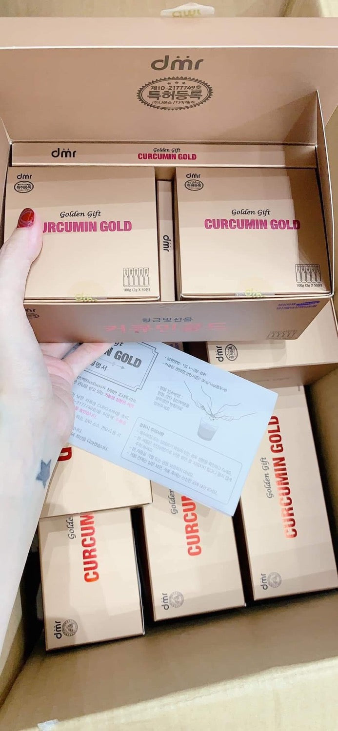 Nghe nuoc nano curcumin gold 100 tép