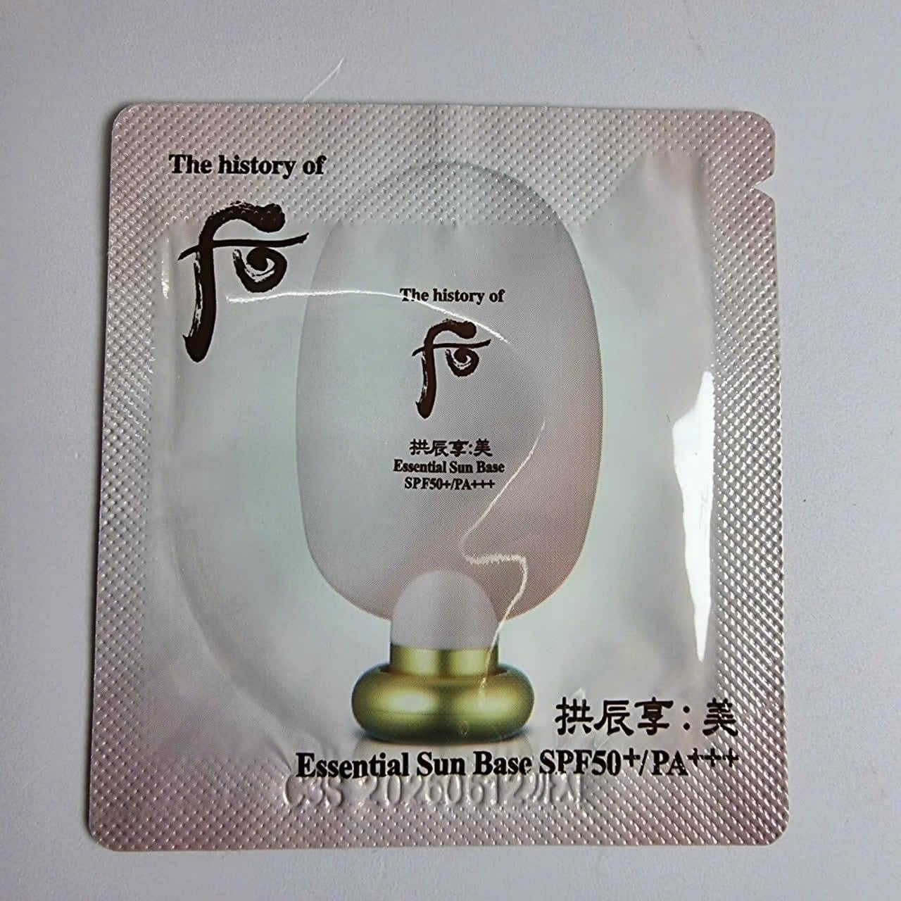Whoo kem lót trang diem sample 120 gói