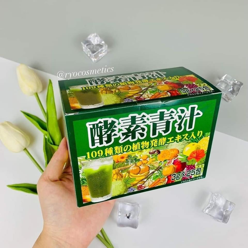 Aojiru rau cu qua lên men japan(25 gói)