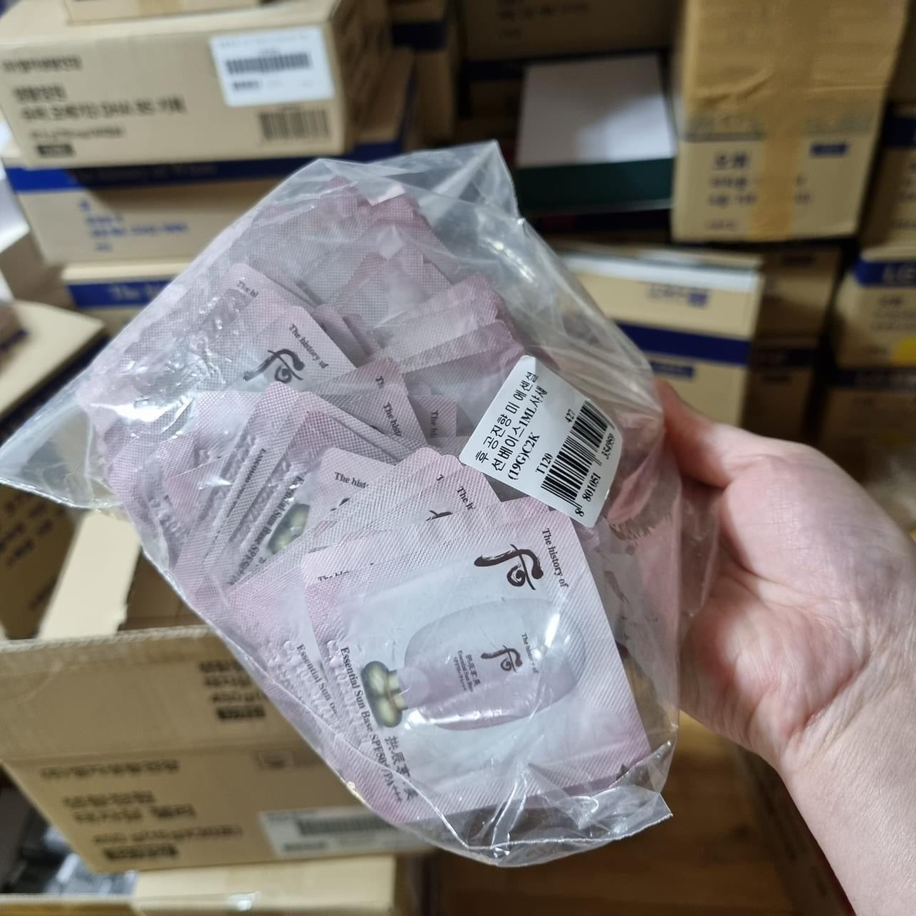 Whoo kem lót trang diem sample 120 gói