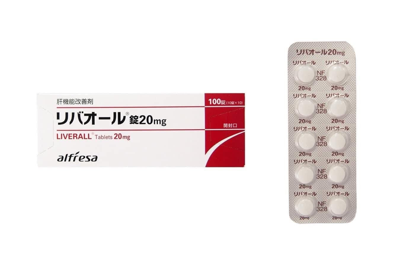 ALFRESA Liverall Tablet 20mg 100v