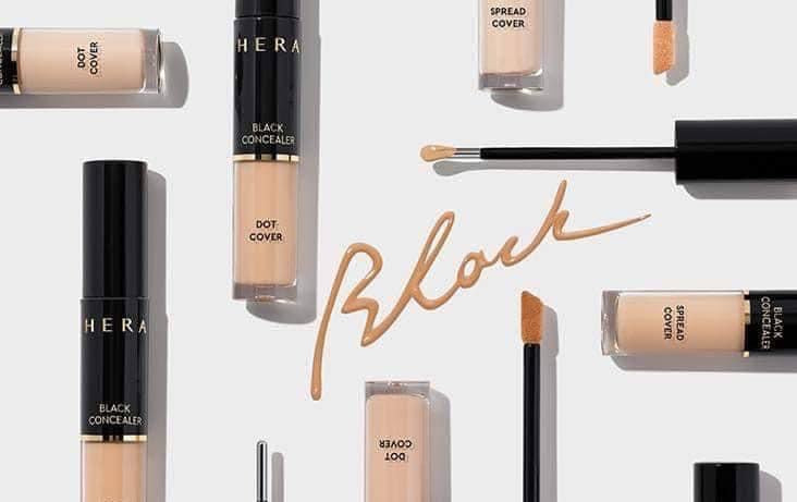 Kem che khuyet diem hera black concealer dot cover