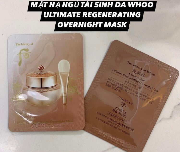 Whoo - Mat na ngu (30 gói) tai sinh