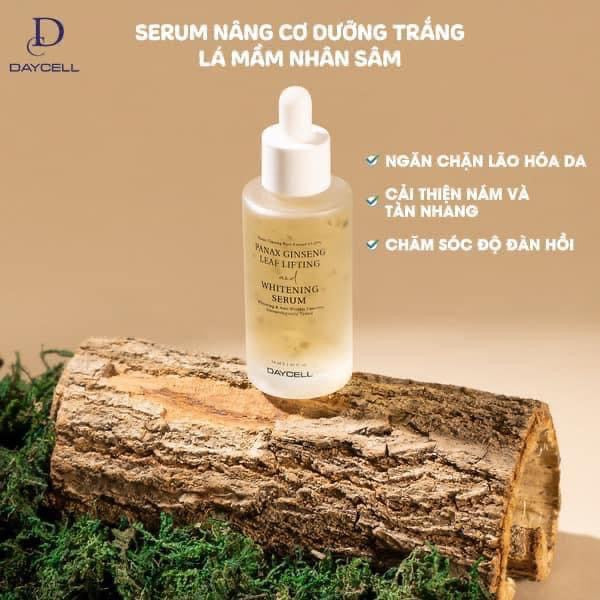 Panax ginseng leaf lifting daycell serum sam nui