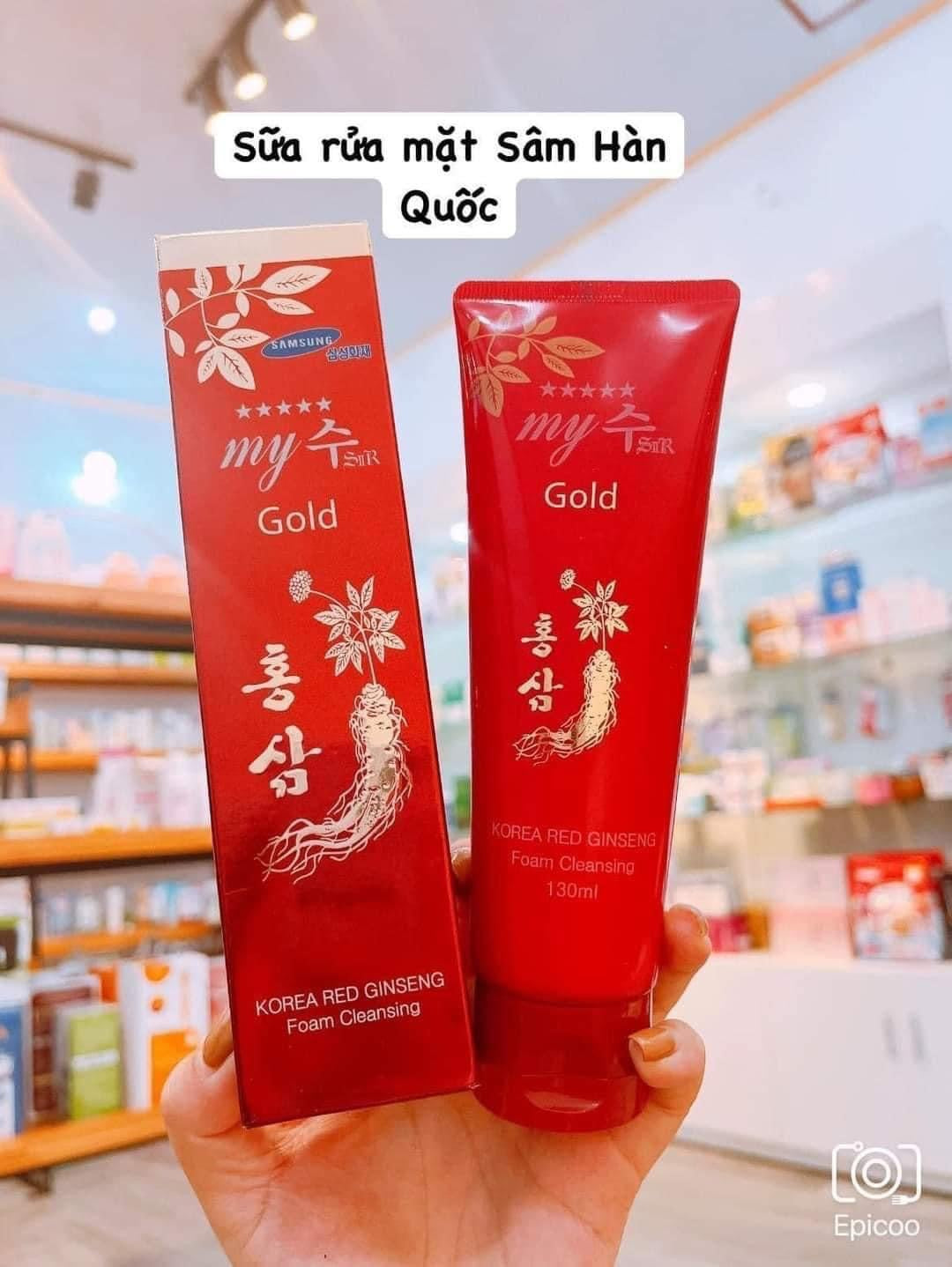 Rua mat nhan sam do My Gold