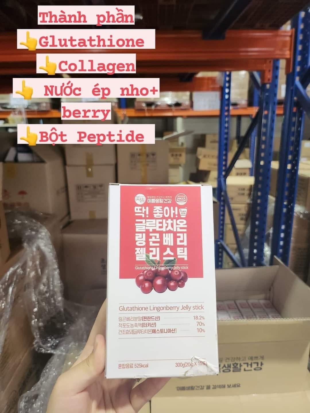 Thach collagen trắng da korea (30 gói )