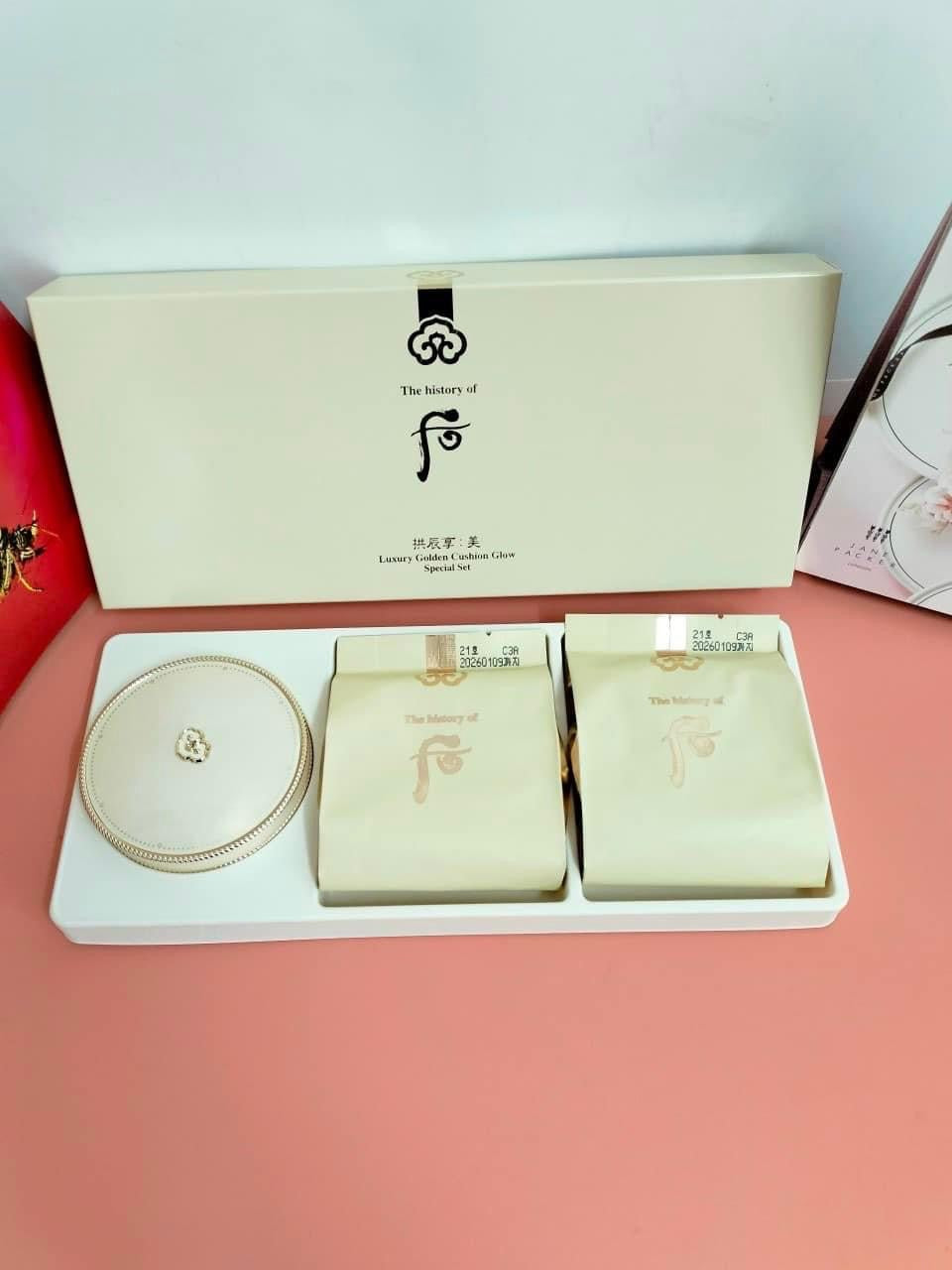 Set phấn Whoo vàng