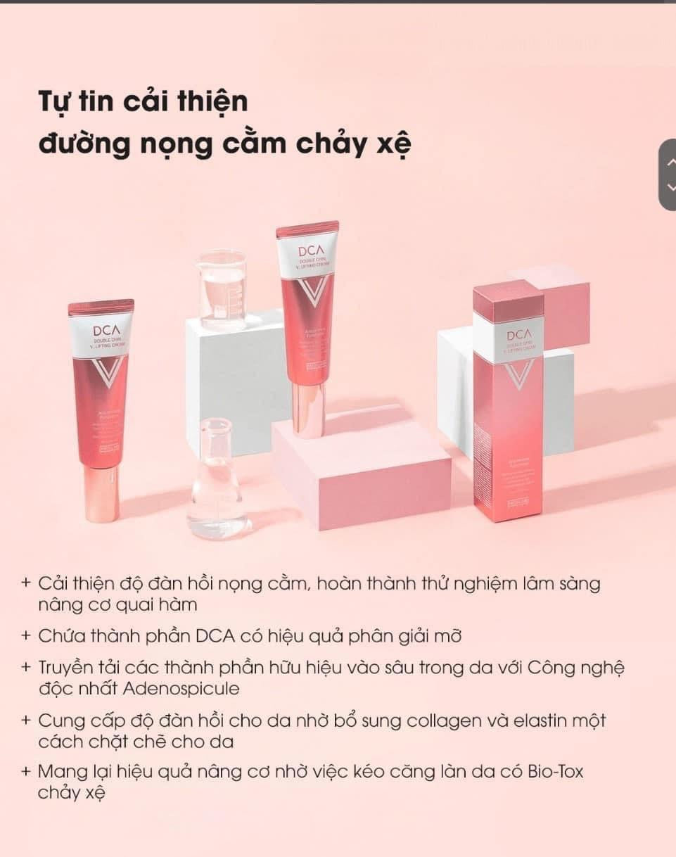 Kem nong cam Vline medilab DCA