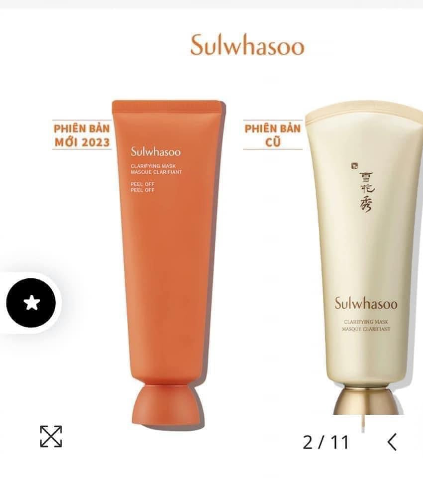 Mat na lột Sulwhasoo 35ml mẫu mới