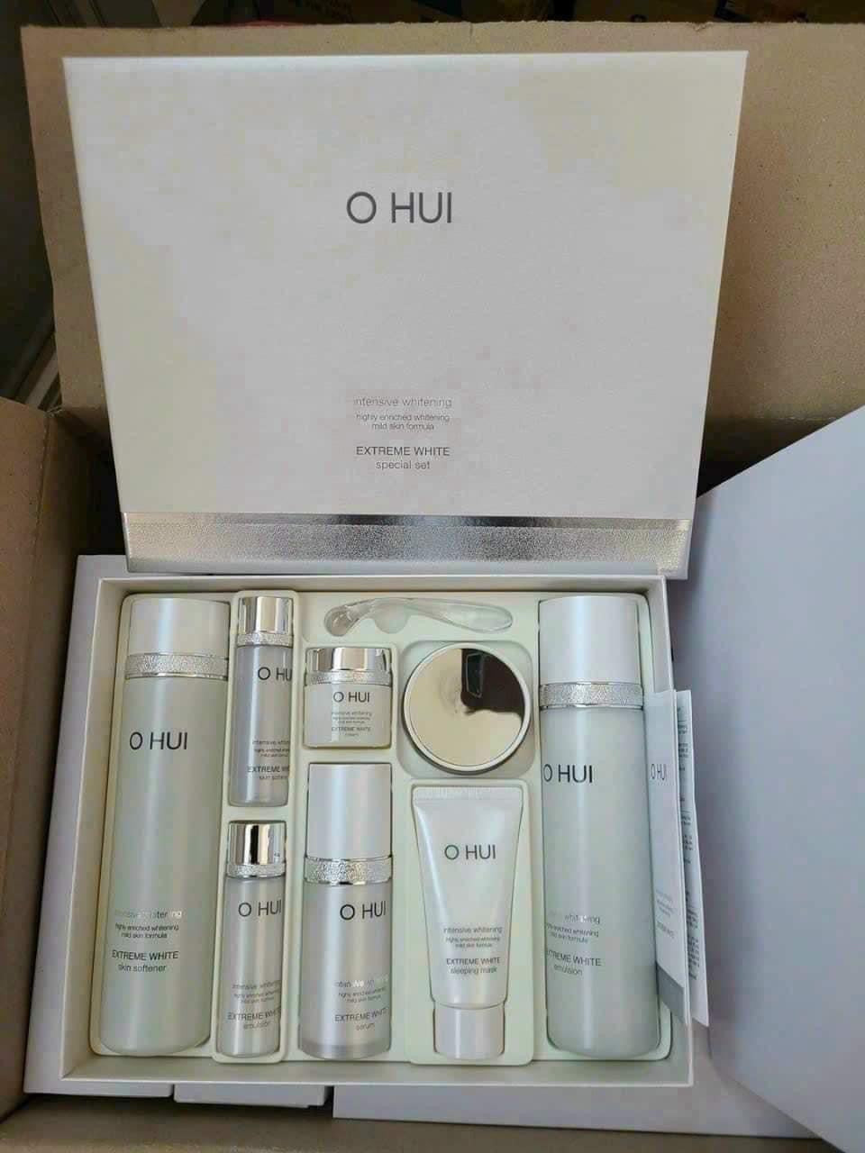 Set ohui trang 8 món