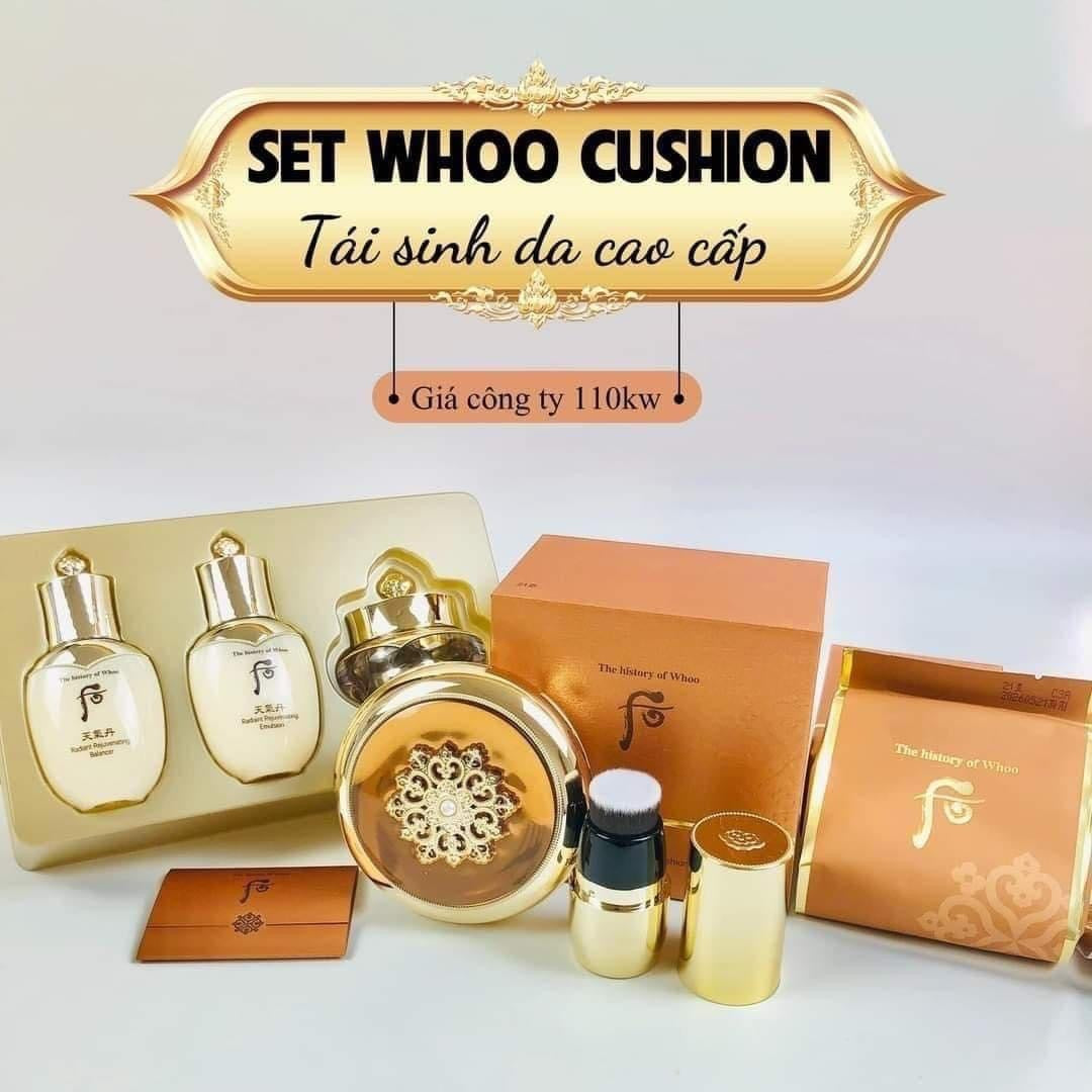 Set cushion Whoo tai sinh hoa hien