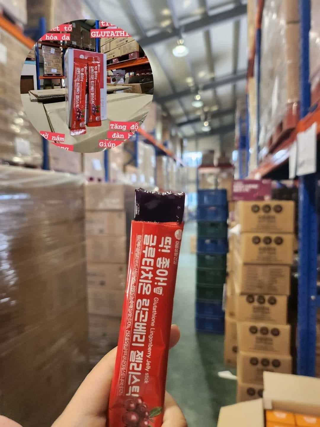 Thach collagen trắng da korea (30 gói )