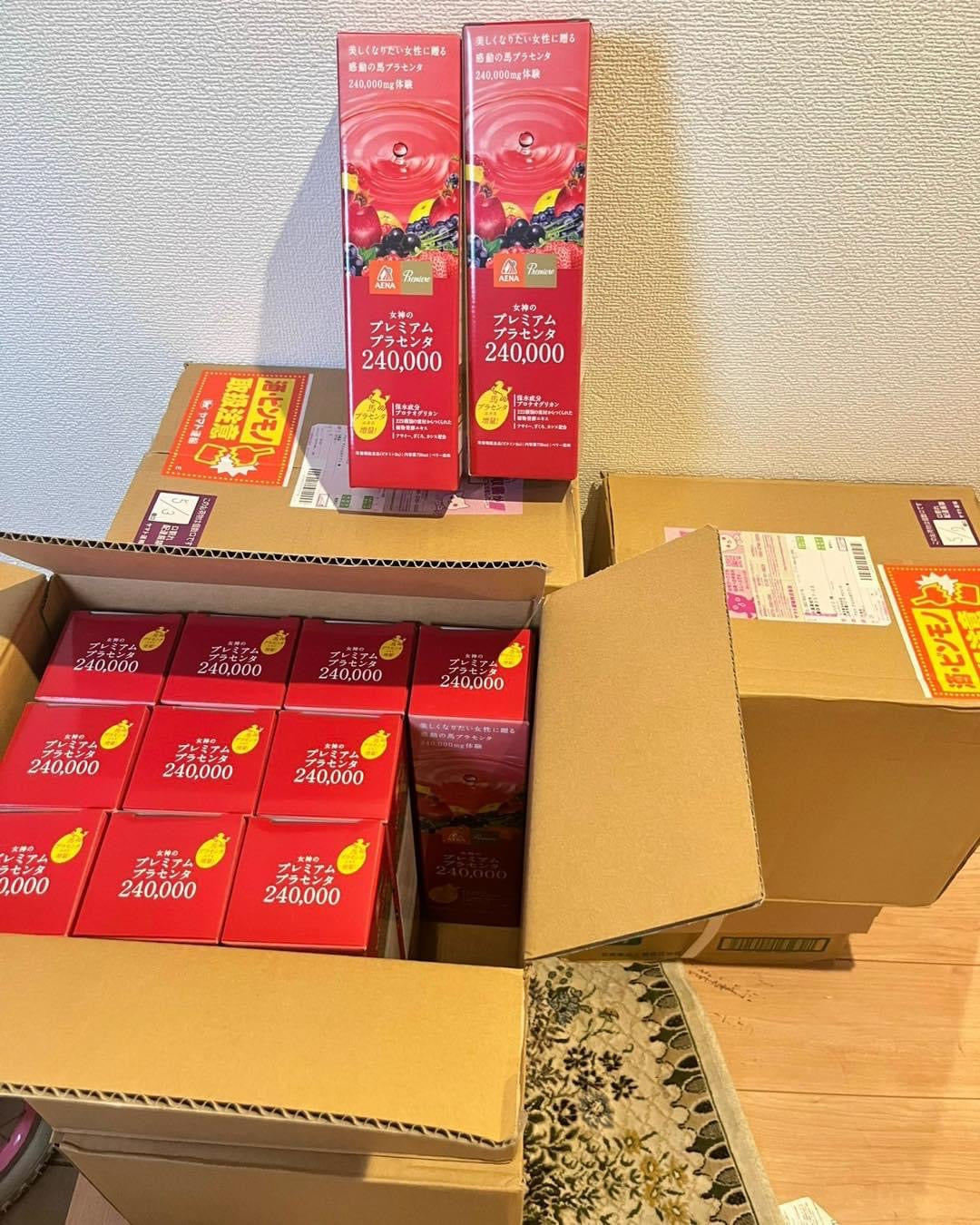 Nuoc uong nhau thai ngua enzyme