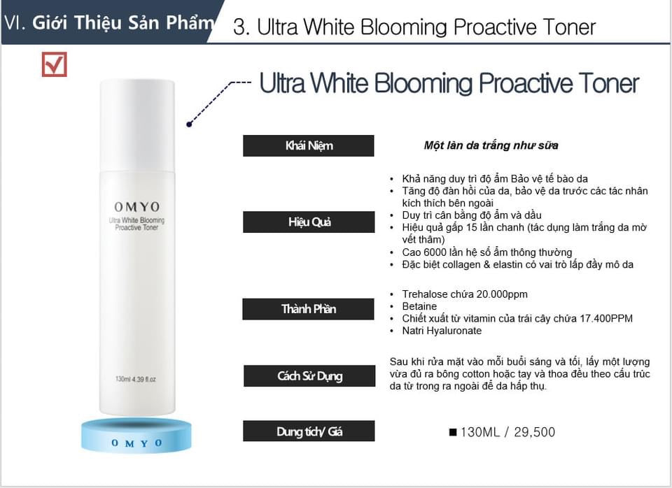 Toner & Serum Omyo