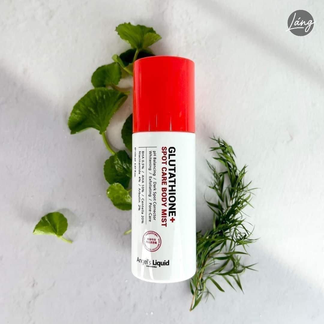 Xit mun lung & xoa tham Glutathione