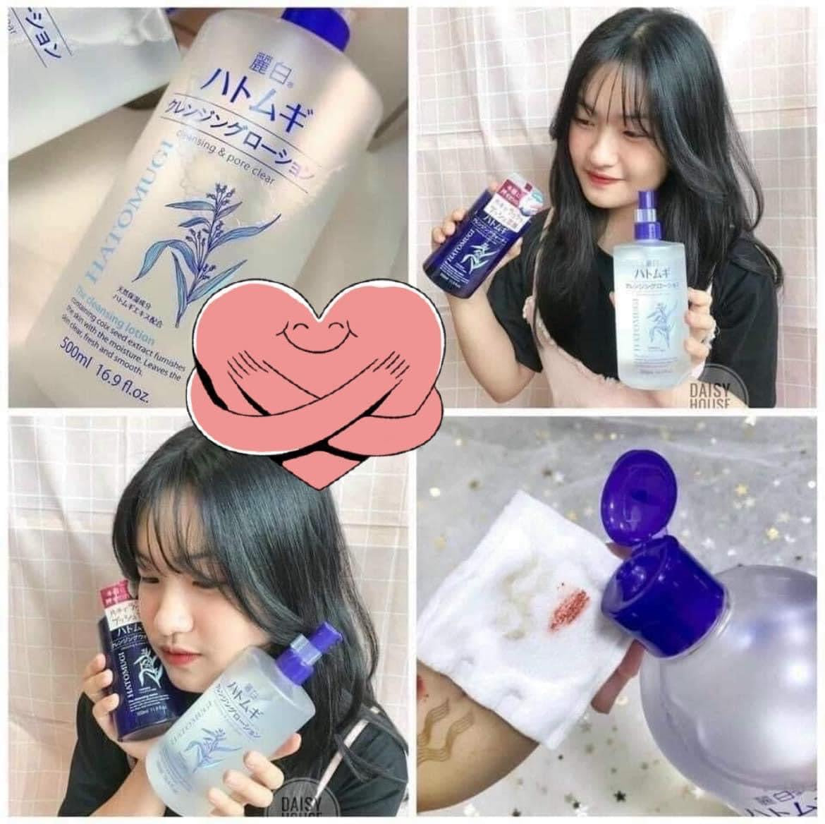 Nuoc tay trang Hatomugi