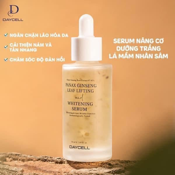 Panax ginseng leaf lifting daycell serum sam nui