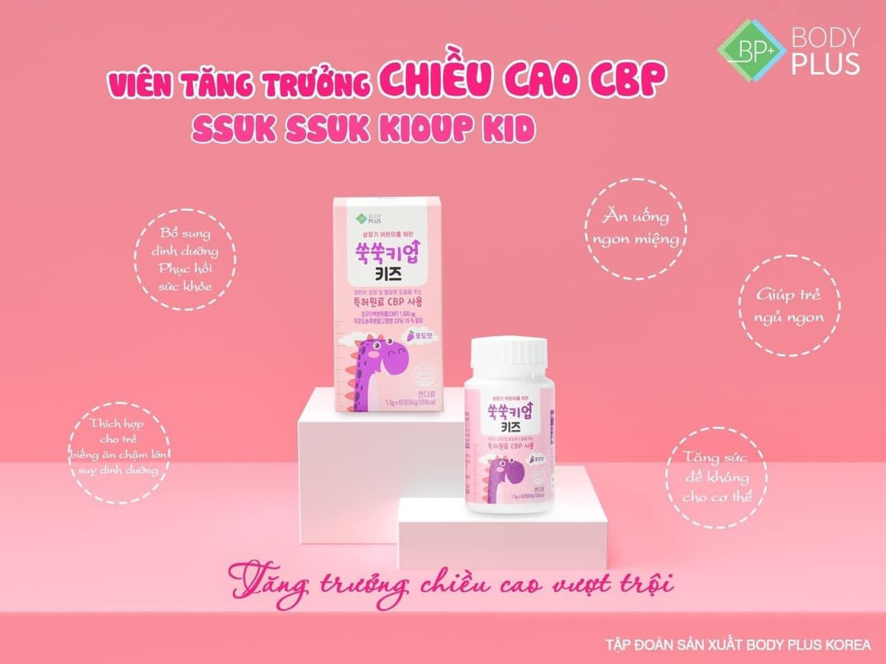 SSUK Tang truong chieu cao CBP bé
