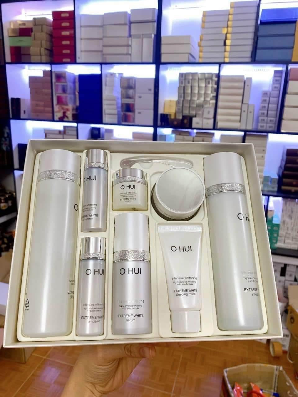 Set ohui trang 8 món
