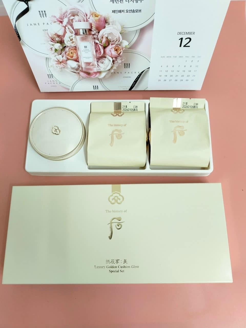 Set phấn Whoo vàng