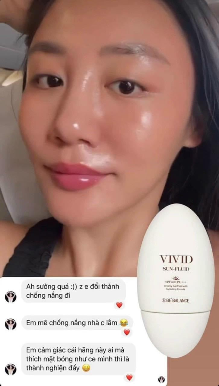 Vivid sun fluid kem chong nang