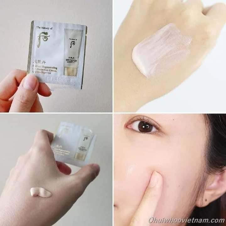 Sample (40 gói =40ml)chong nang Whoo