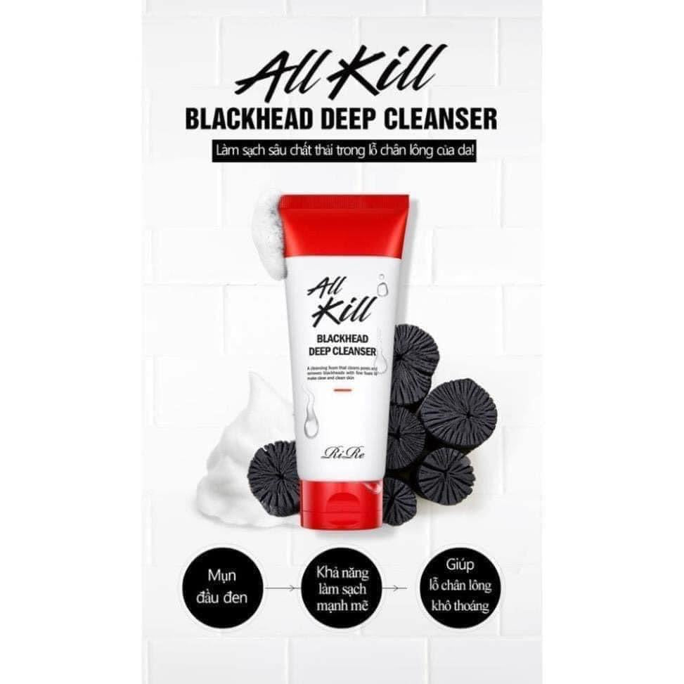 Sua rua mặt Rire all kill blackhead